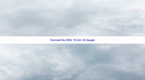Scenic Backgrounds – Sky Papers 15' – Overcast Sky (503A)